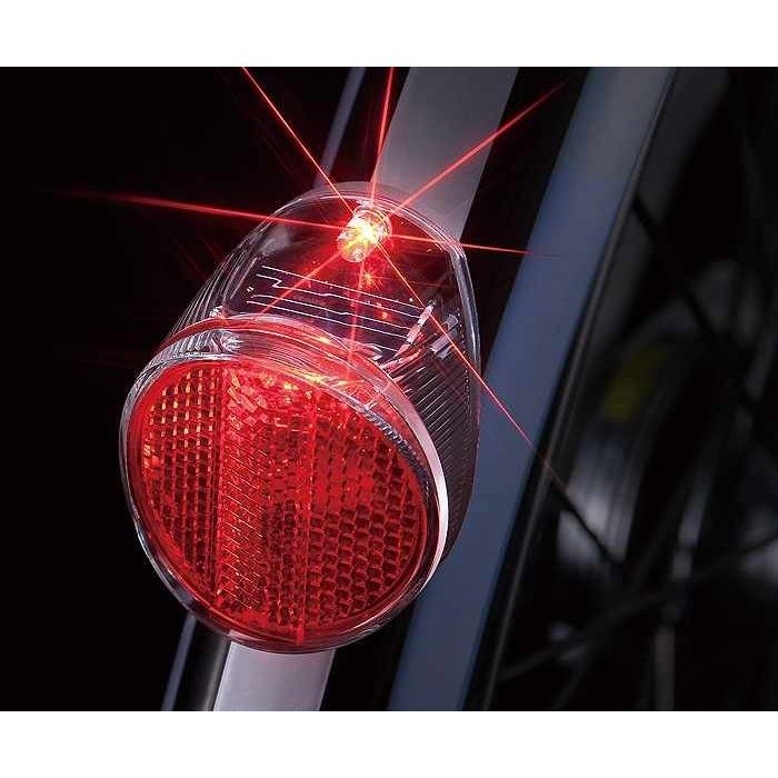 日本进口外贸尾灯自动感应自行车太阳能充电尾灯通用智能感光警示