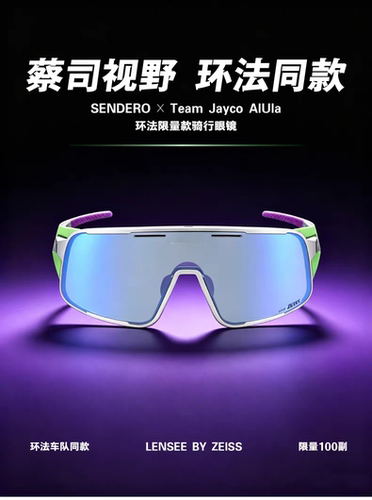 捷安特SENDERO骑行眼镜Team Jayco AlUla环法限量版户外自行车