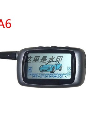 For Russian Two way alarm LCD Remote Control Key STARLINE A6