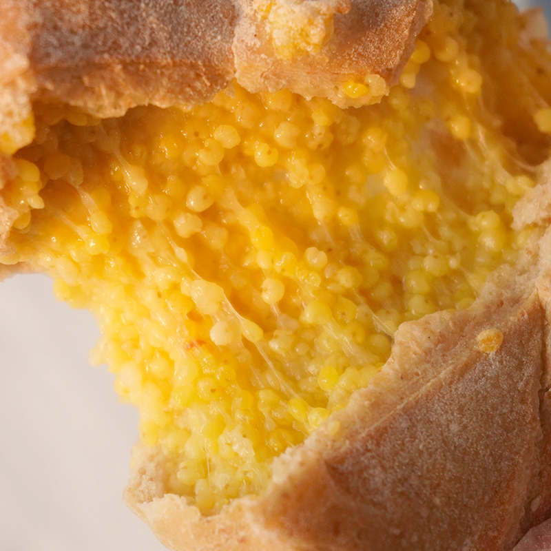 大黄米全麦欧包饱腹代餐粗粮面包健身手作烘焙轻食0添蔗糖0添油