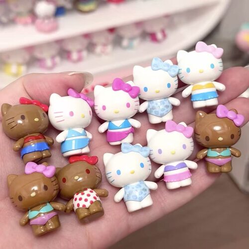 正版TOPTOY HelloKitty缤纷泳衣夏日系列MINI盲袋可爱萌粒礼物