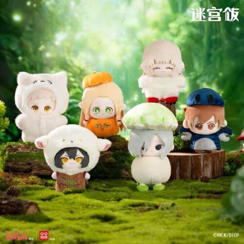 玩点无限迷宫饭魔物换装系列盲盒周边动漫手办毛绒玩偶公仔礼物