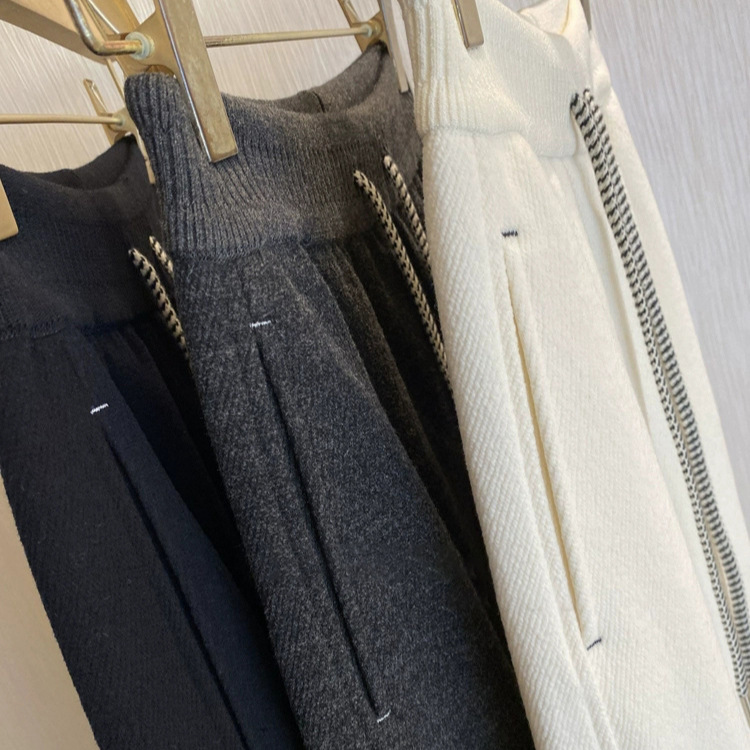 墙裂推荐！！过冬刚需~硬核保暖冬季内里加绒加厚高腰抽绳香蕉裤