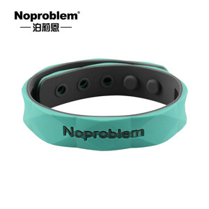 泊莉恩负离子能量硅胶腕带篮球运动个性简约健身男女情侣手环饰品