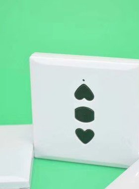 86型卷帘门电动门无线墙壁手动开关学习对拷拷贝遥控433M390M315M