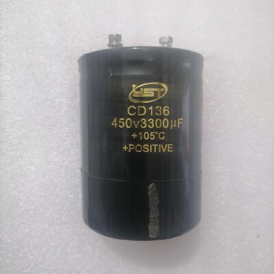 CD136 450V 3300UF变频电容美的中央空调大用电解电容11.5 7.5