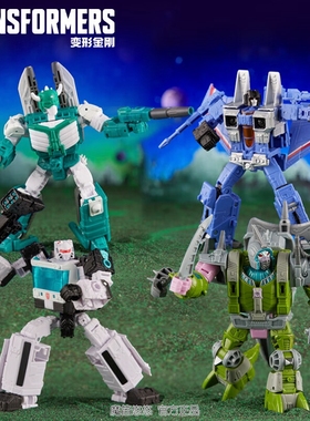 变形金刚儿童男孩玩具车模型手办生日礼物传世兵团多人物装F7133