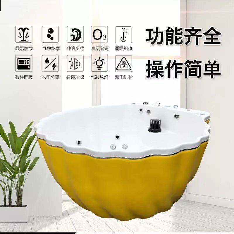 母婴店婴儿游泳缸新生儿游泳池儿童亚克力浴缸宝宝游泳馆专用设备