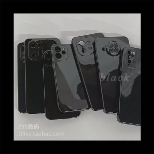 x20简约9XPro防摔X30i纯色X10MAX简约 全包x40gt竞速版 经典 亮面黑白色软壳X70i适用华为荣耀X60Pro手机壳X50i