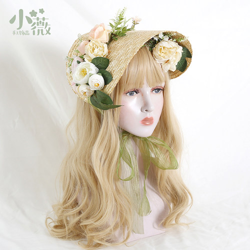 洛丽塔帽子手作BNT甜美