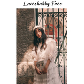 原创LACESHABBY新款 手工米色镂空巴洛克刺绣真丝棉连衣裙礼服 法式