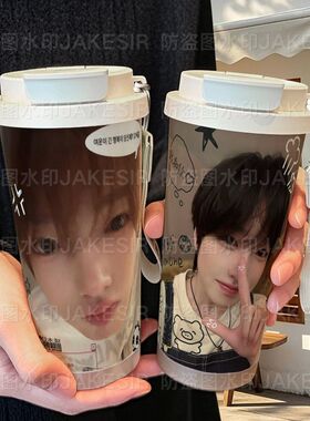 sakuya可爱周边手办周边保温杯316不锈钢大容量吸管水杯车载咖