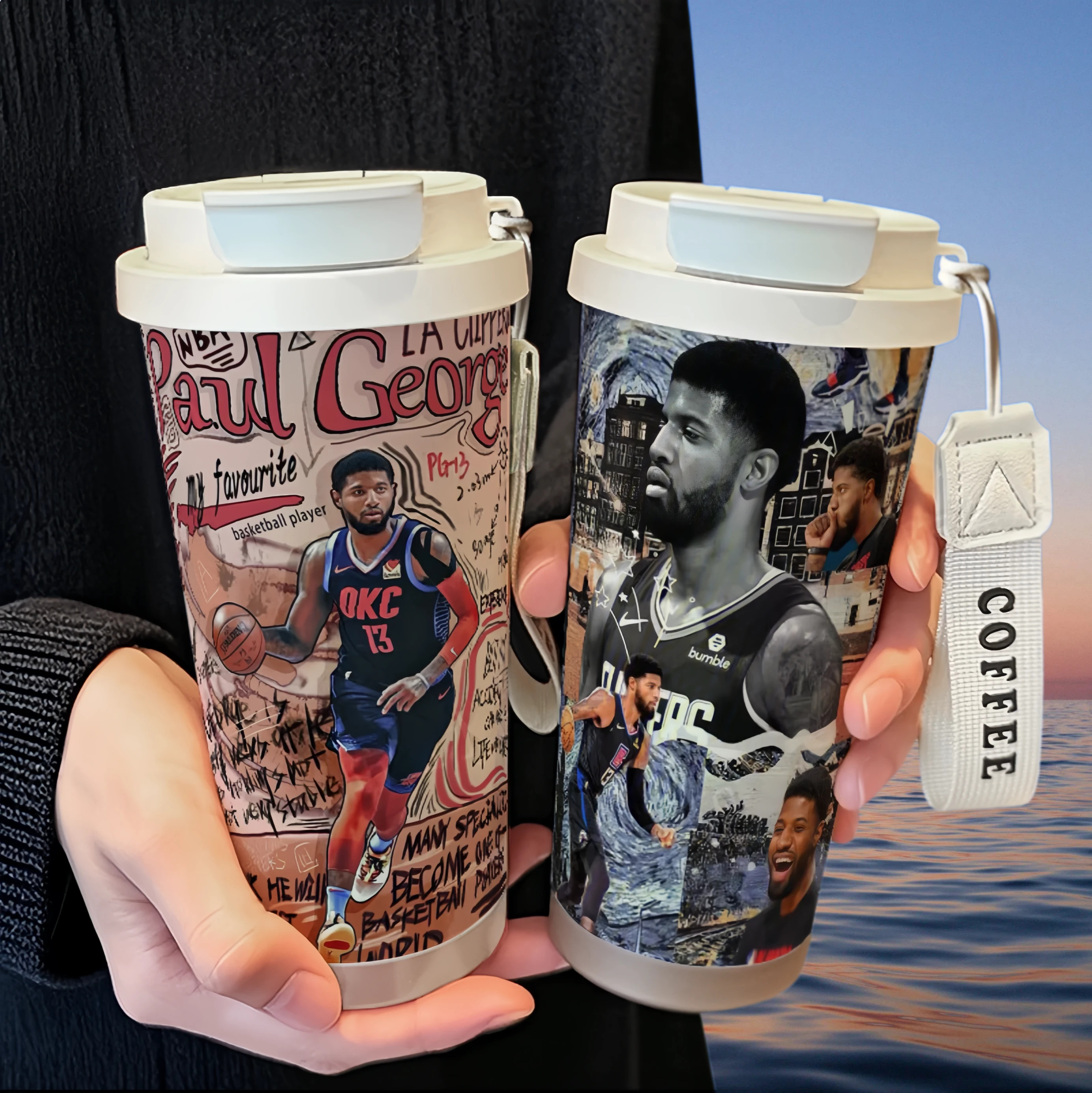 NBA球星保罗乔治保温杯31