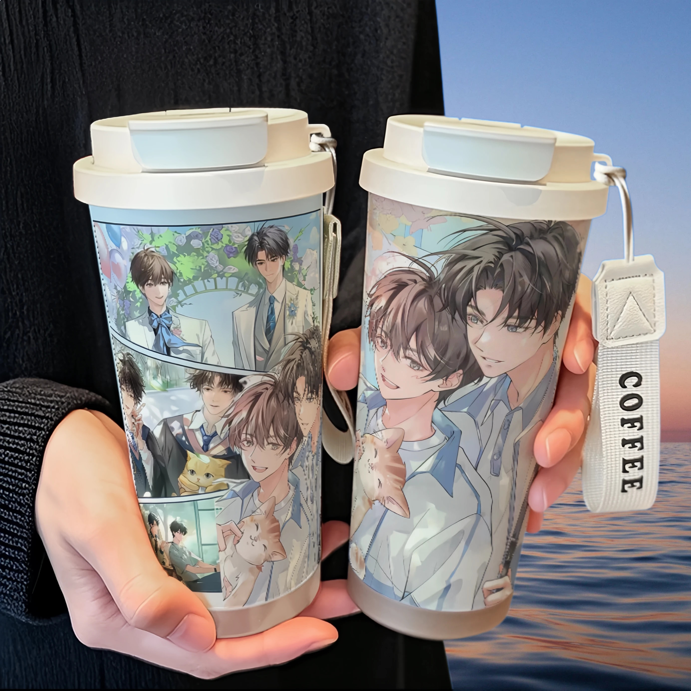 某某江添盛望保温杯316不