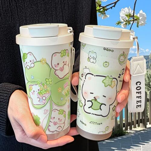 凯蒂可爱保温杯316不锈钢