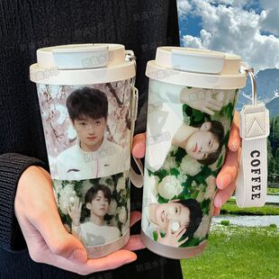 莎头孙颖莎王楚钦保温杯手办周边高颜值女生儿童大容量316不锈钢