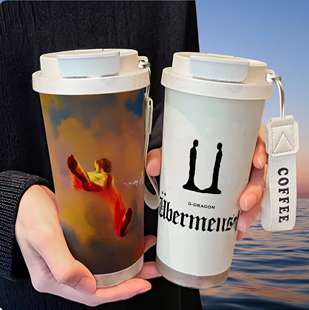 权志龙GD属性周边保温杯手办周边高颜值女生不锈钢学生高颜值吸