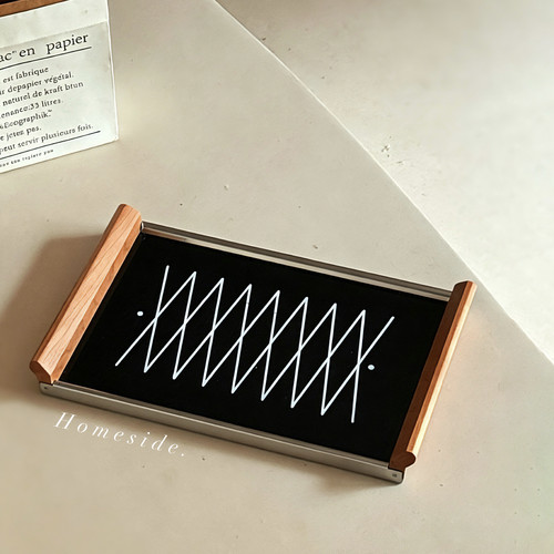 Homeside中古包豪斯不锈钢托盘
