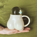 Домашняя веселье Fart Cup Corean ins Creative Ass для мальчиков керамика Mark Cup Cup Cup Cup
