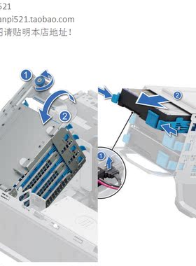 DELL戴尔服务器T160硬盘架3.5寸2.5寸SSD固态支架T5CVH RF1DV