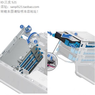 DELL戴尔服务器T160硬盘架3.5寸2.5寸SSD固态支架T5CVH RF1DV