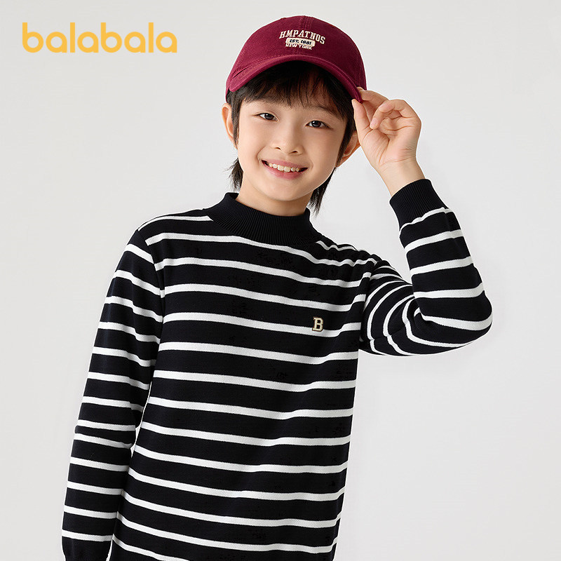 巴拉巴拉balaOne童装儿童毛衣男女童套头针织衫2025新款冬打底衫,童装/婴儿装/亲子装,毛衣/针织衫,淘宝优惠券,粉丝福利购,淘宝优惠卷