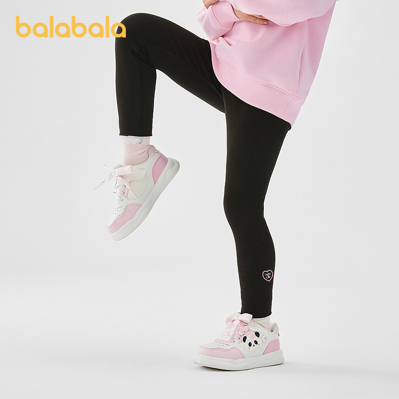 巴拉巴拉童装女童打底裤儿童裤子秋2025新款中小童长裤弹力裤舒适
