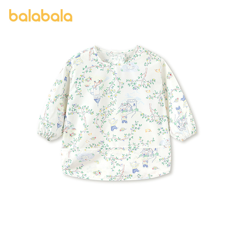 【balaOne】巴拉巴拉婴童用品宝宝罩衣反穿衣吃饭围兜柔软轻薄萌,童装/婴儿装/亲子装,反穿衣/罩衣,淘宝优惠券,粉丝福利购,淘宝优惠卷
