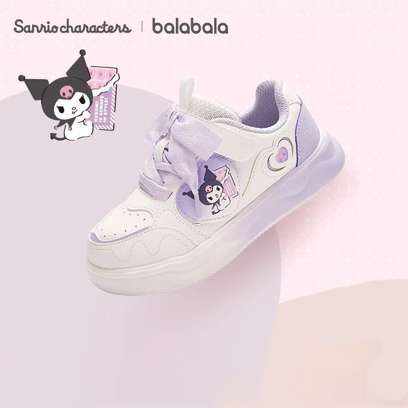 【库洛米】巴拉巴拉女童板鞋女宝宝小白鞋2025秋季新款单鞋儿童潮,童鞋/婴儿鞋/亲子鞋,板鞋,淘宝优惠券,粉丝福利购,淘宝优惠卷