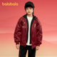 巴拉巴拉童装 春上衣防水拜年服飞行服 儿童外套男童棉服2025年新款