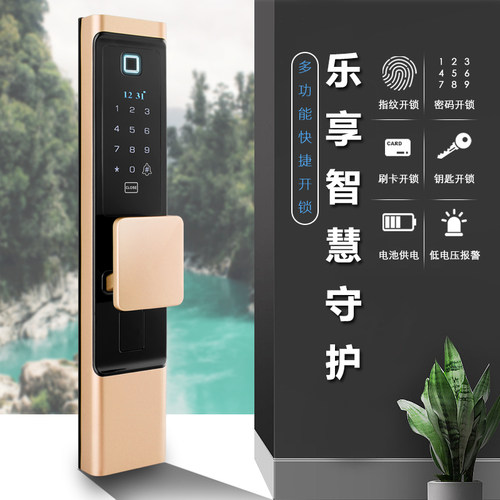 电子锁全自动家用防盗门