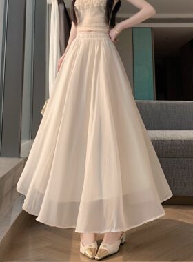 大码半身裙女夏季胖妹妹纯色
