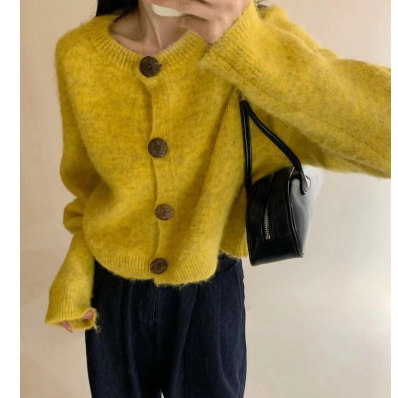 大码韩系慵懒风软糯外套女