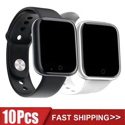 10Pcs Smartwatch D20 Men Women Smart Watch Y68 Fitness Track