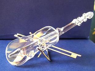 现货水晶旋律系列之大提琴摆件装饰品203056