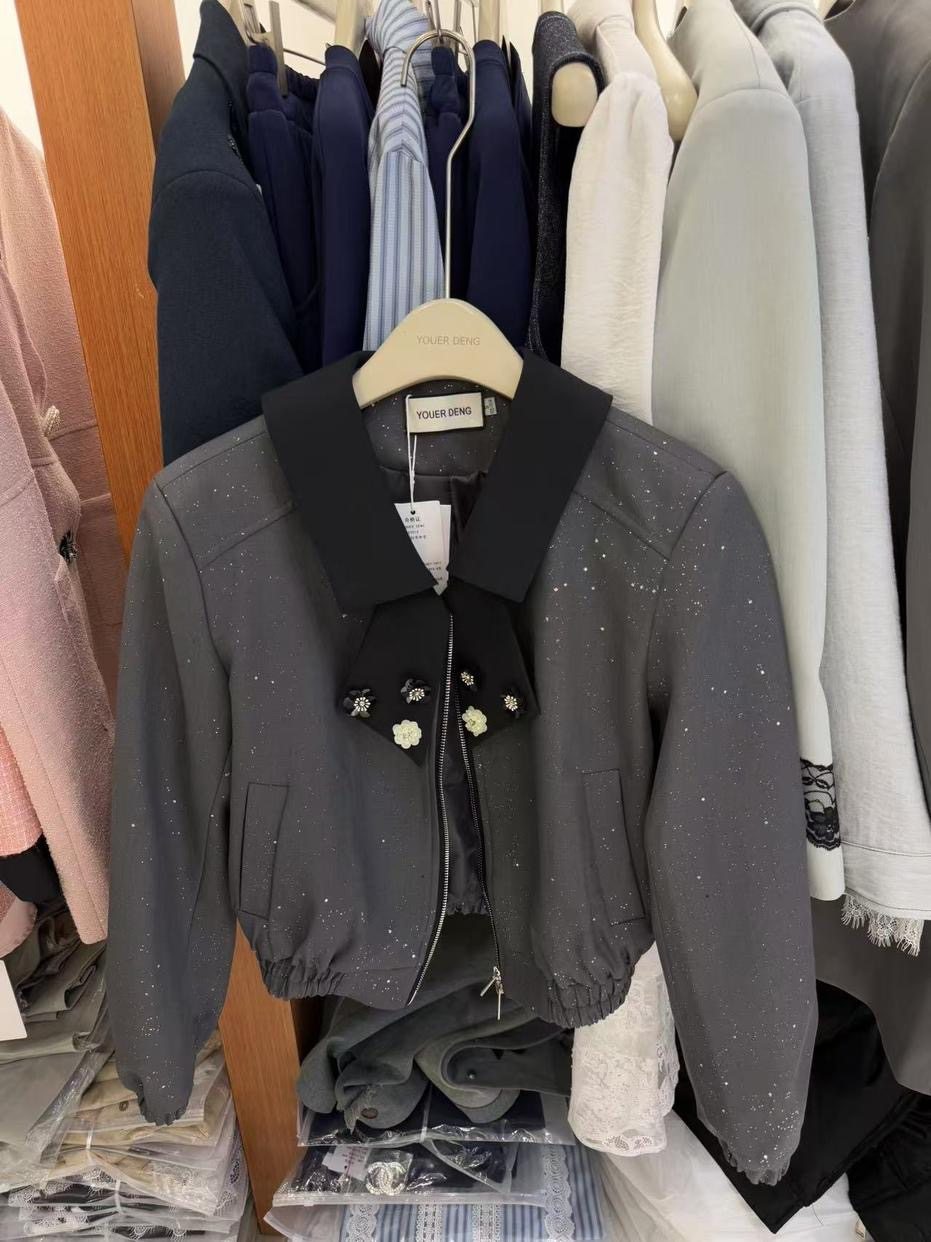 2026年春季新款韩版时尚百搭显瘦气质长袖女上衣外套短款外套,女装/女士精品,短外套,淘宝优惠券,粉丝福利购,淘宝优惠卷