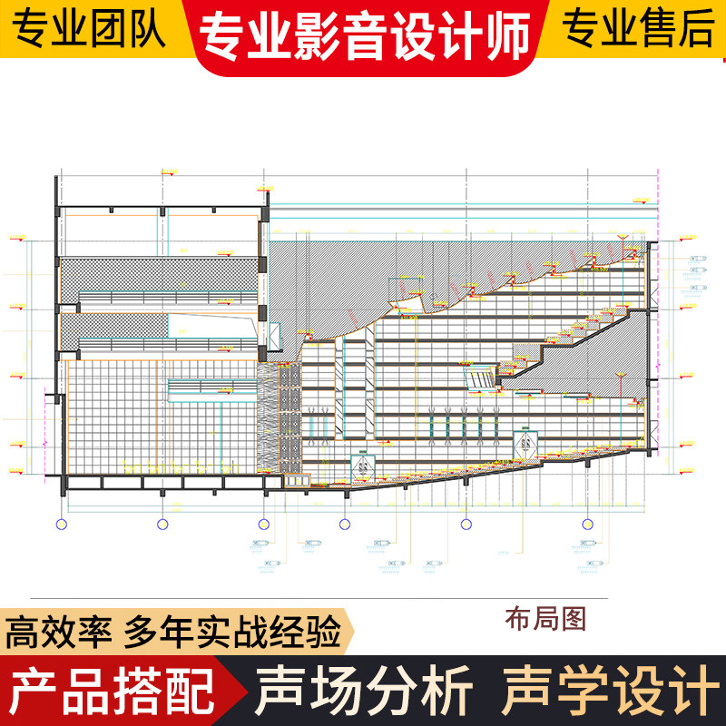 ease声学设计剧场剧院声场声压级分析方案音乐清晰扩声工程投标
