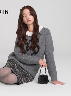 【商场同款】乐町通勤单肩包冬新款高级感简约手拎包包C1YFF4288