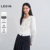 新款 收腰上衣C1CAG1128 衬衫 2026年春季 商场同款 乐町抗皱长袖