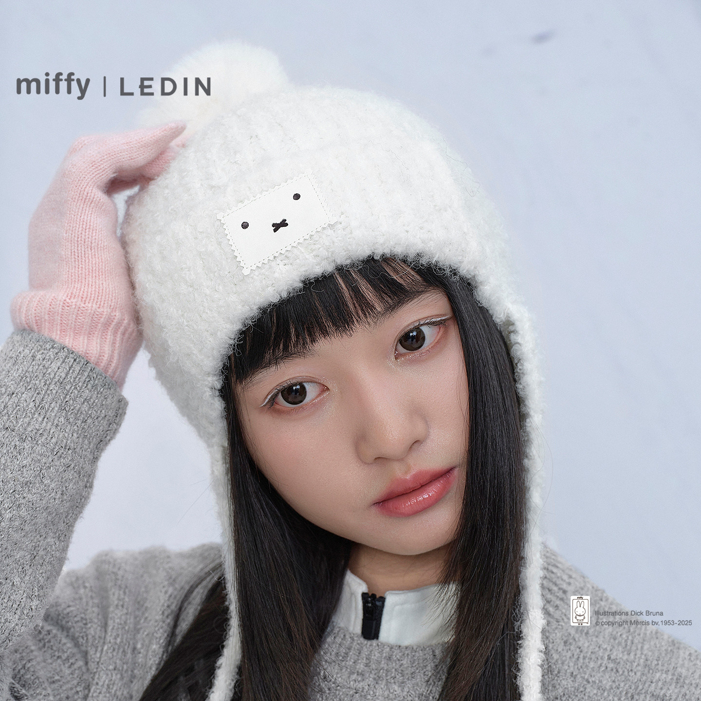 【米菲联名】乐町商场同款可爱帽子女冬新款韩系针织帽C2YAF4529,服饰配件/皮带/帽子/围巾,其他配件,淘宝优惠券,粉丝福利购,淘宝优惠卷