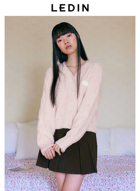 【LOTSYOU联名】乐町商场同款线开衫冬季毛衣外套C1EDE4414