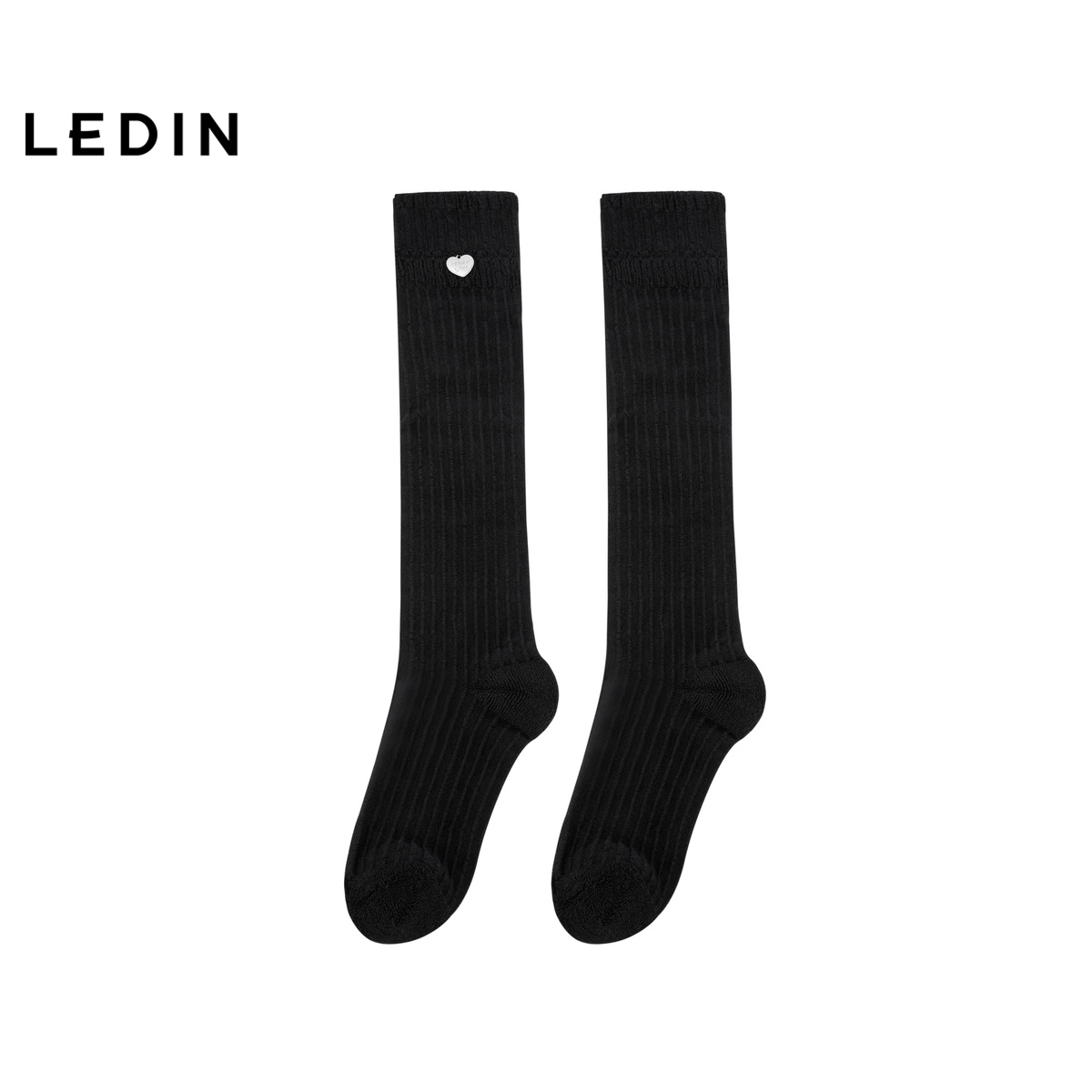 【商场同款】乐町2024年冬季新品毛巾提花及膝袜C1YGE4392