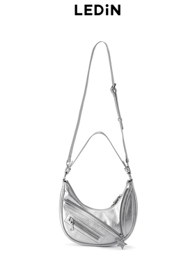 乐町夏季新款拉链装饰辣妹炸街腋下包C2YFE2184