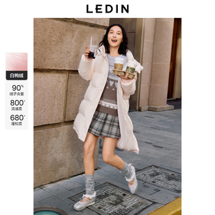 新款 羽绒服女冬季 乐町商场同款 保暖外套C1ACE4426 LOTSYOU联名