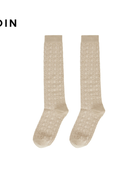 【商场同款】乐町米色休闲袜秋季新款C2YGF3133