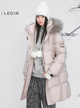 【米菲联名】乐町商场同款三防长款高充绒保暖羽绒服女C2ACF4503
