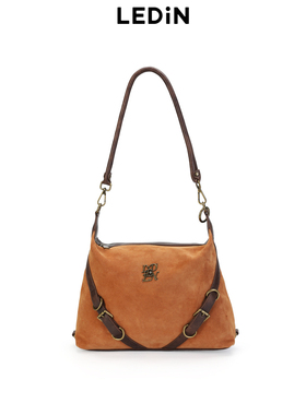 【商场同款】乐町2024年秋季新品撞色单双肩两用包C2YFE3527