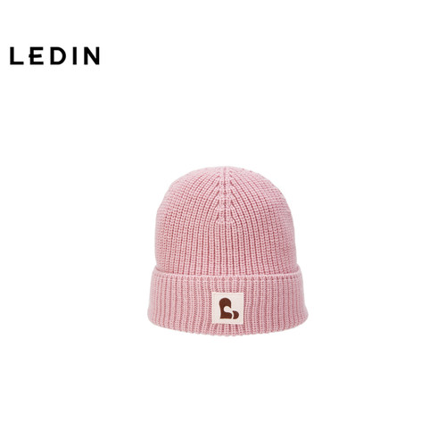 【商场同款】乐町2024年冬季新品心动系列爱心针织帽C2YAE4289