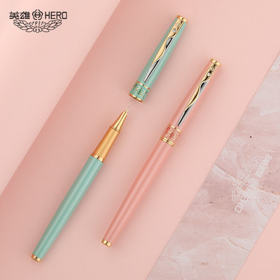 书写英雄钢笔送女友礼物盒装复古