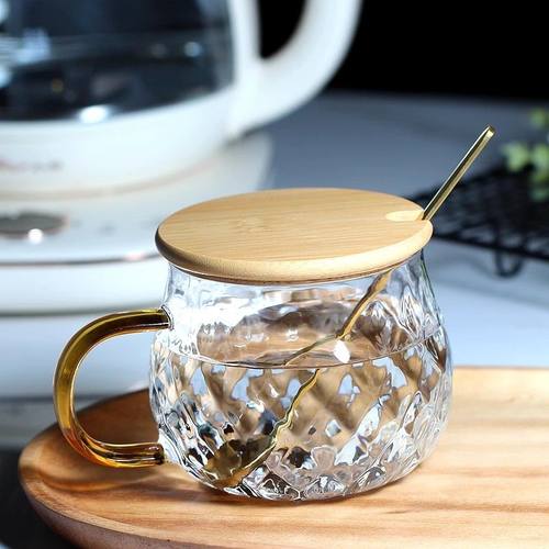 高硼硅玻璃杯家用无铅防爆杯子